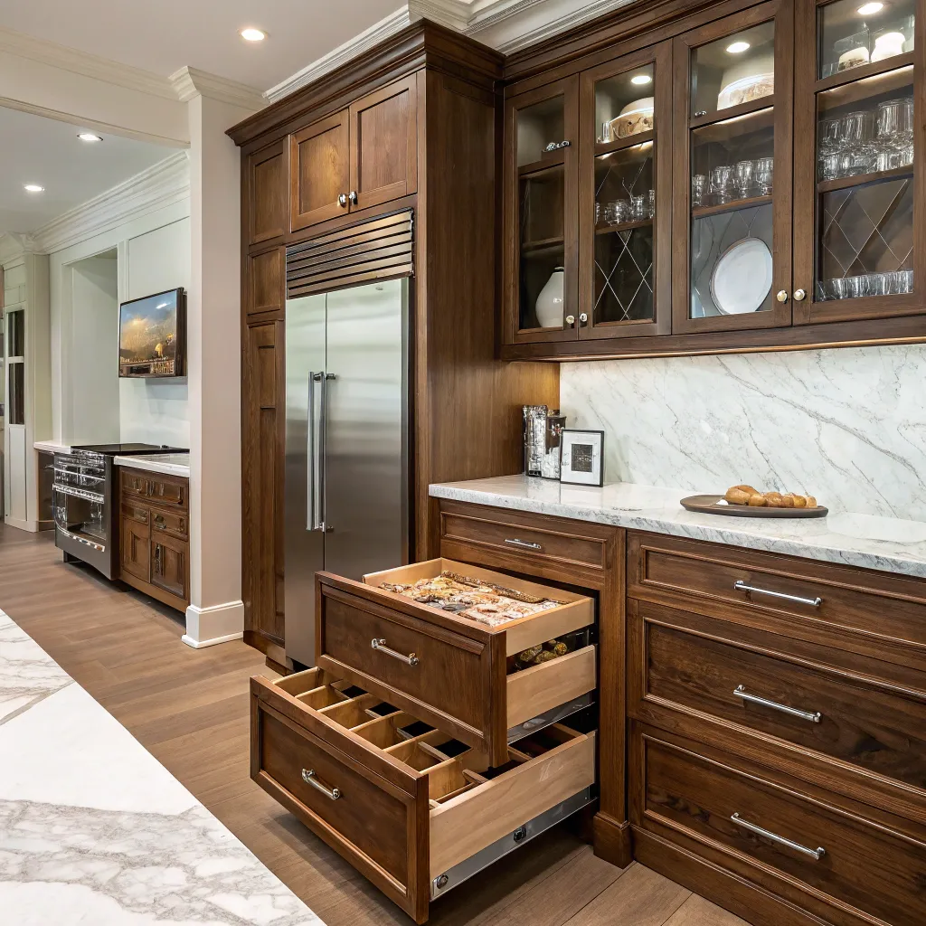 Custom cabinetry project by Emily Davis
