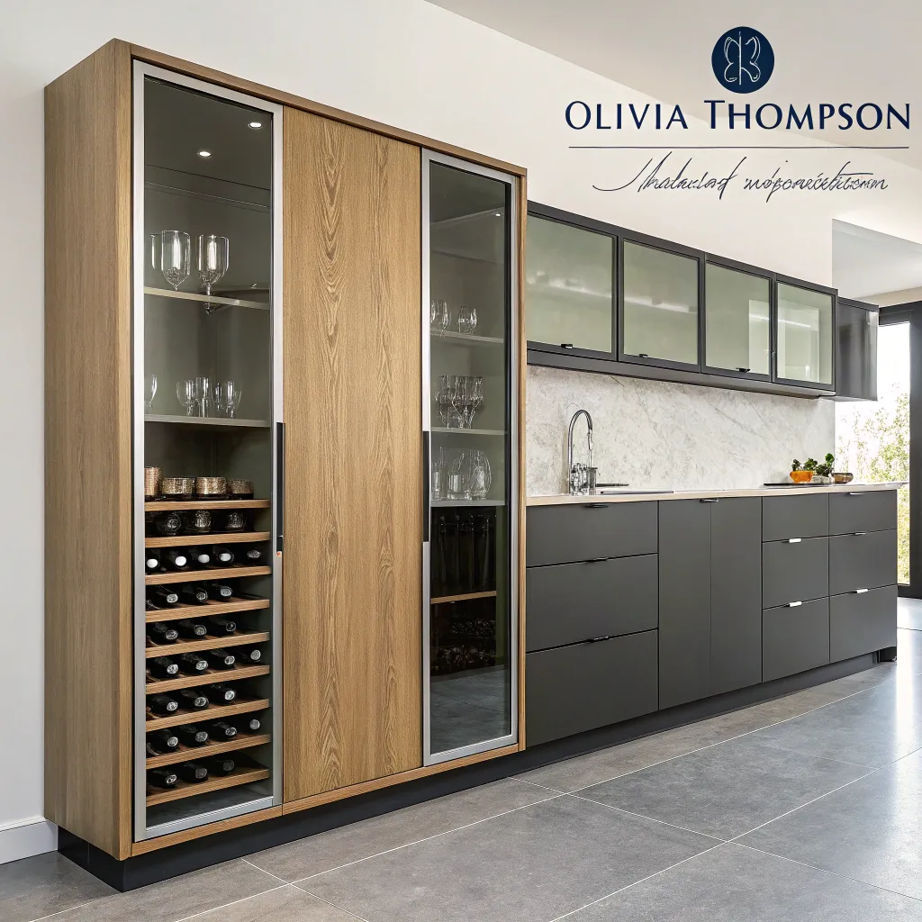 Modern cabinetry design by Olivia Thompson